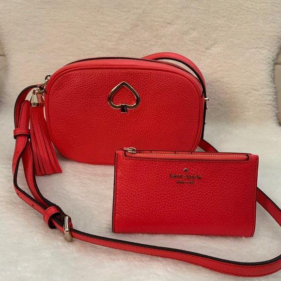 New Bundle Kate Spade Camera Bag + Bifold wallet - Picture 2 of 6
